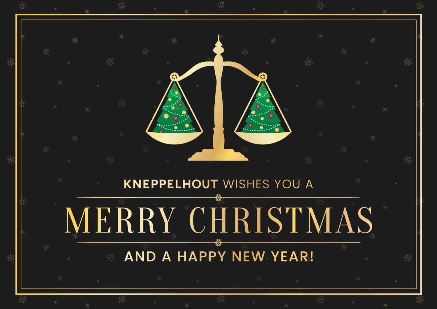Kneppelhout - merry Christmas and a happy New Year!