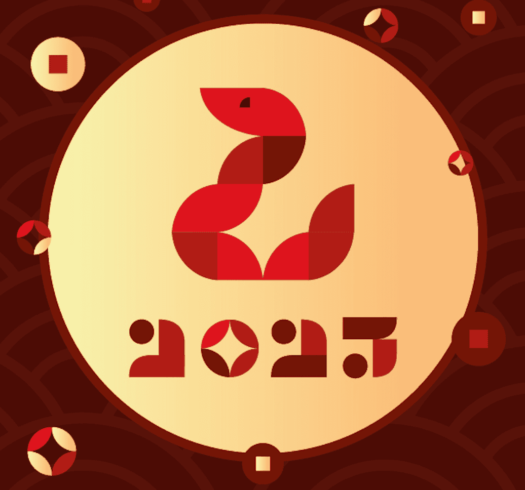 Kneppelhout wishes you a prosperous year of the snake